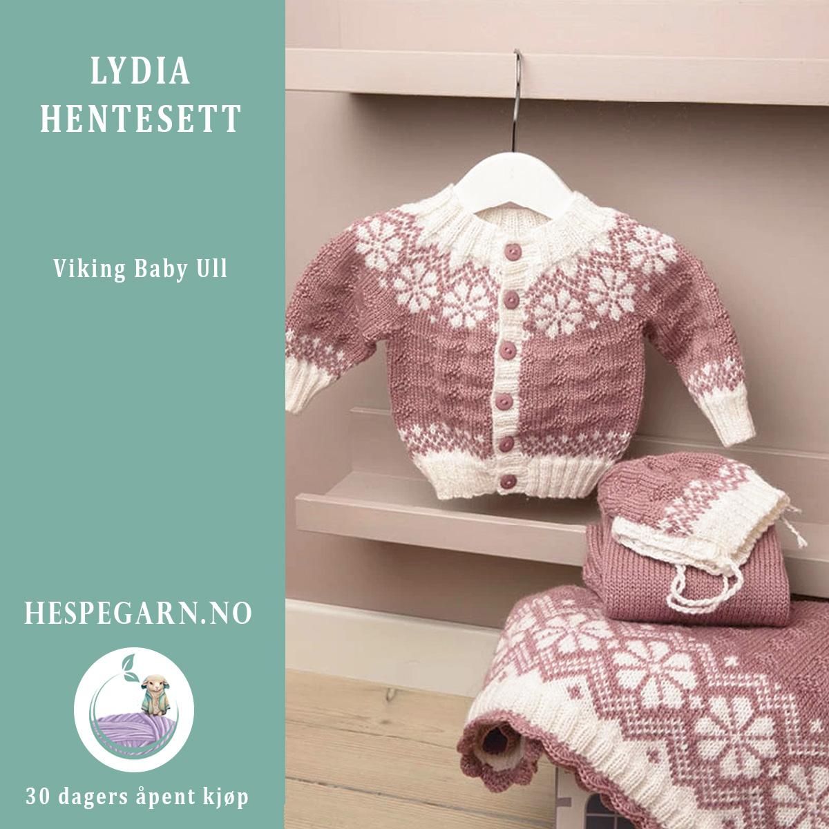 Lydia Hentesett fra Viking Garn